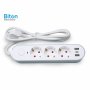 Biton Electronics GS03KU Prenosna priključnica (3x šuko+3xUSB) 5m - slika 1