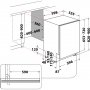 WHIRLPOOL W2I HD526 A Ugradna mašina za pranje sudova - slika 5