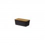 DAJAR Dj320071 kutija za hleb 34x18x13,5 cm crna - slika 1