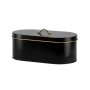 DAJAR Dj45268 kutija za hleb 34x18x15 cm metal crna - slika 1