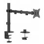 GEMBIRD MA D1 01 Podesivi stoni drzac za monitor jedna ruka Produzeni, tilt, 17 32 max.9kg - slika 1