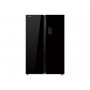 Amica Friziider kombinovani side by side FY5339.6GDFB crni 182x91 - slika 1