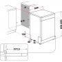 WHIRLPOOL W2F HD624 X Mašina za pranje sudova - slika 5