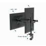 GEMBIRD Nosač MA-D2-03 za dva monitora, tilt, 17''-32'', stoni - slika 2