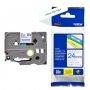 Brother TZE253 24mm plavo/belo - slika 1