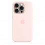 APPLE IPhone 15 Pro Silicone Case with MagSafe - Pink ( mwnj3zm/a ) - slika 1