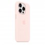 APPLE IPhone 15 Pro Silicone Case with MagSafe - Pink ( mwnj3zm/a ) - slika 5