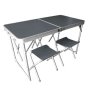 DAJAR DJ47626 Sklopivi sto + 2 stolice set za kampovanje - slika 1