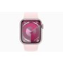 APPLE Watch S9 GPS 41mm Pink Alu Case w Light Pink Sport Band - M/L ( mr943se/a ) - slika 3