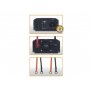 SAL Sinusni naponski pretvarač 1000W+USB SAI1000TS OUTLET - slika 2