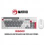 MARVO TASTATURA+MIŠ WIRELESS WS009 OFFICE - slika 3