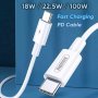 REMAX RC-175c 100W USB C na USB C kabl - slika 2