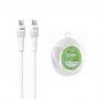 REMAX RC-C091 kabl za punjač 65W USB C na USB C beli - slika 2
