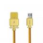 REMAX Dominator RC-064m kabl za punjač USB A na micro USB zlatni - slika 1