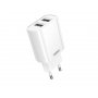 REMAX Strujni punjač 2xUSB RP-U35, beli - slika 1