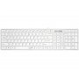 GENIUS SlimStar 126 USB US bela tastatura - slika 1