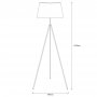 OPVIQ Podna lampa Tripod 4051 - slika 3