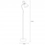 OPVIQ Podna lampa Lik 4031 - slika 3