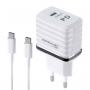 KONFULON C32D+DC15 20W Kućni punjač sa USB C na USB C kablom - slika 2