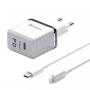 KONFULON C32D+DC13 20W Kućni punjač sa USB C na lightning kablom - slika 2
