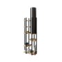 OPVIQ Podna lampa Vogue Black Natural - slika 1