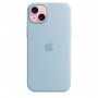 APPLE IPhone 15 Plus Silicone Case with MagSafe - Light Blue ( mwnh3zm/a ) - slika 2