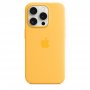 APPLE IPhone 15 Pro Silicone Case with MagSafe - Sunshine ( mwnk3zm/a ) - slika 3
