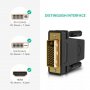 UGREEN Adapter DVI (24+1) M na HDMI F (20124) - slika 4