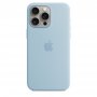 APPLE IPhone 15 Pro Max Silicone Case with MagSafe - Light Blue ( mwnr3zm/a ) - slika 1