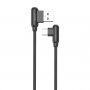 GOLF USB kabl tip C 1m 90° GC-45T crni (00G103) - slika 1