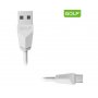 GOLF USB kabl na mikro usb 1.5m GC-27M beli (00G51) - slika 4