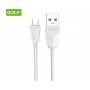 GOLF USB kabl na mikro usb 1.5m GC-27M beli (00G51) - slika 5
