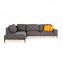 Atelier del Sofa Ugaona garnitura Secret Left Anthracite - slika 2