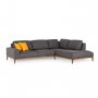 Atelier del Sofa Ugaona garnitura Secret Right Anthracite - slika 1