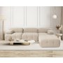 Atelier del Sofa Ugaona garnitura Doblo 3 Seater with Pouffe ( L1 O1 1R Pouffe) Peach - slika 2