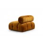 Atelier del Sofa Ugaona garnitura Bubble Corner ( L1 O1 1R Puf) Mustard - slika 5