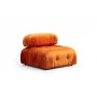 Atelier del Sofa Ugaona garnitura Bubble Corner ( L1 O1 1R Puf) Orange - slika 3