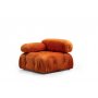 Atelier del Sofa Ugaona garnitura Bubble Corner ( L1 O1 1R Puf) Orange - slika 5