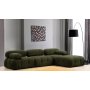Atelier del Sofa Ugaona garnitura Bubble Green L1 O1 1R PUF - slika 1