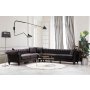 Atelier del Sofa Ugaona garnitura Bogart Corner Left L2 C 3R Brown - slika 1