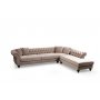 Atelier del Sofa Ugaona garnitura Bogart Corner Right (L3 C EOT) Beige - slika 4