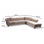 Atelier del Sofa Ugaona garnitura Bogart Corner Right (L3 C EOT) Beige - slika 5