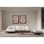 Atelier del Sofa Ugaona garnitura Eti Black Left White - slika 3