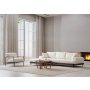 Atelier del Sofa Ugaona garnitura Eti Black Left White - slika 5