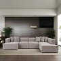 Atelier del Sofa Ugaona garnitura More B (M5 M1 M1 M2 M3) Mocha - slika 1