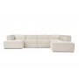 Atelier del Sofa Ugaona garnitura More M (M5 M1 M1 M2 M3) Cream - slika 3
