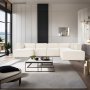 Atelier del Sofa Ugaona garnitura More M (M5 M1 M1 M2 M3) Cream - slika 1