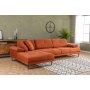 Atelier del Sofa Ugaona garnitura Mustang Small Left Orange - slika 3