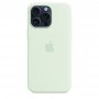 APPLE IPhone 15 Pro Max Silicone Case with MagSafe - Soft Mint ( mwnq3zm/a ) - slika 2
