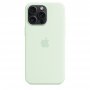 APPLE IPhone 15 Pro Max Silicone Case with MagSafe - Soft Mint ( mwnq3zm/a ) - slika 4